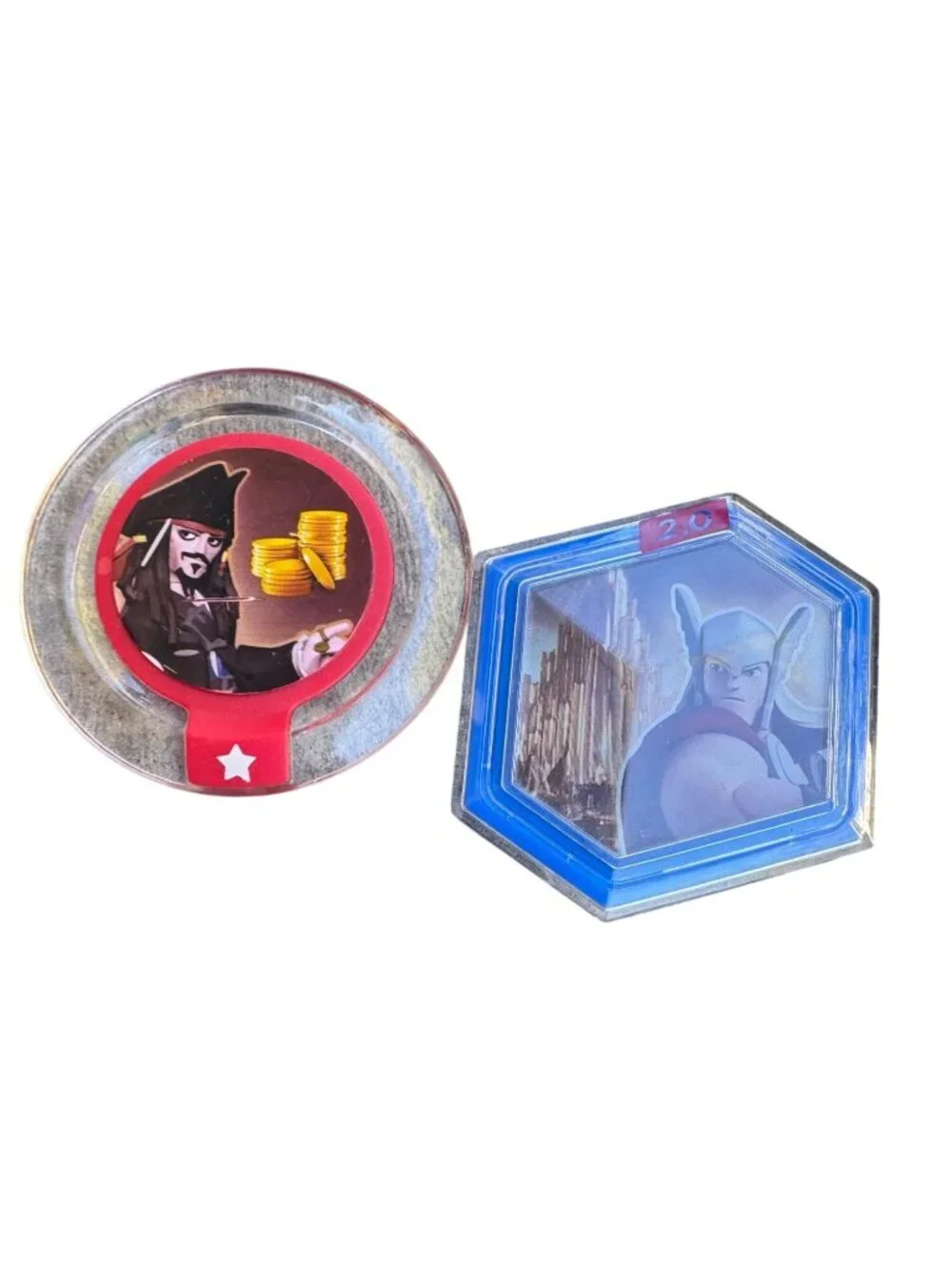 Disney Infinity Figures & Power Discs Lot - Marvel Star Wars Frozen & More